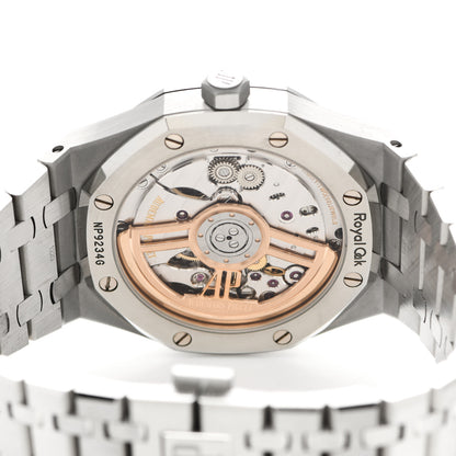Audemars Piguet Stainless Steel 41mm Royal Oak Automatic Watch Blue 15500ST.OO.1220ST.01 4 of 5
