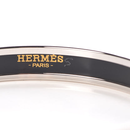 Hermes Enamel Printed Narrow Le Marche De Savana Bracelet 65 Surnaturel 4 of 5