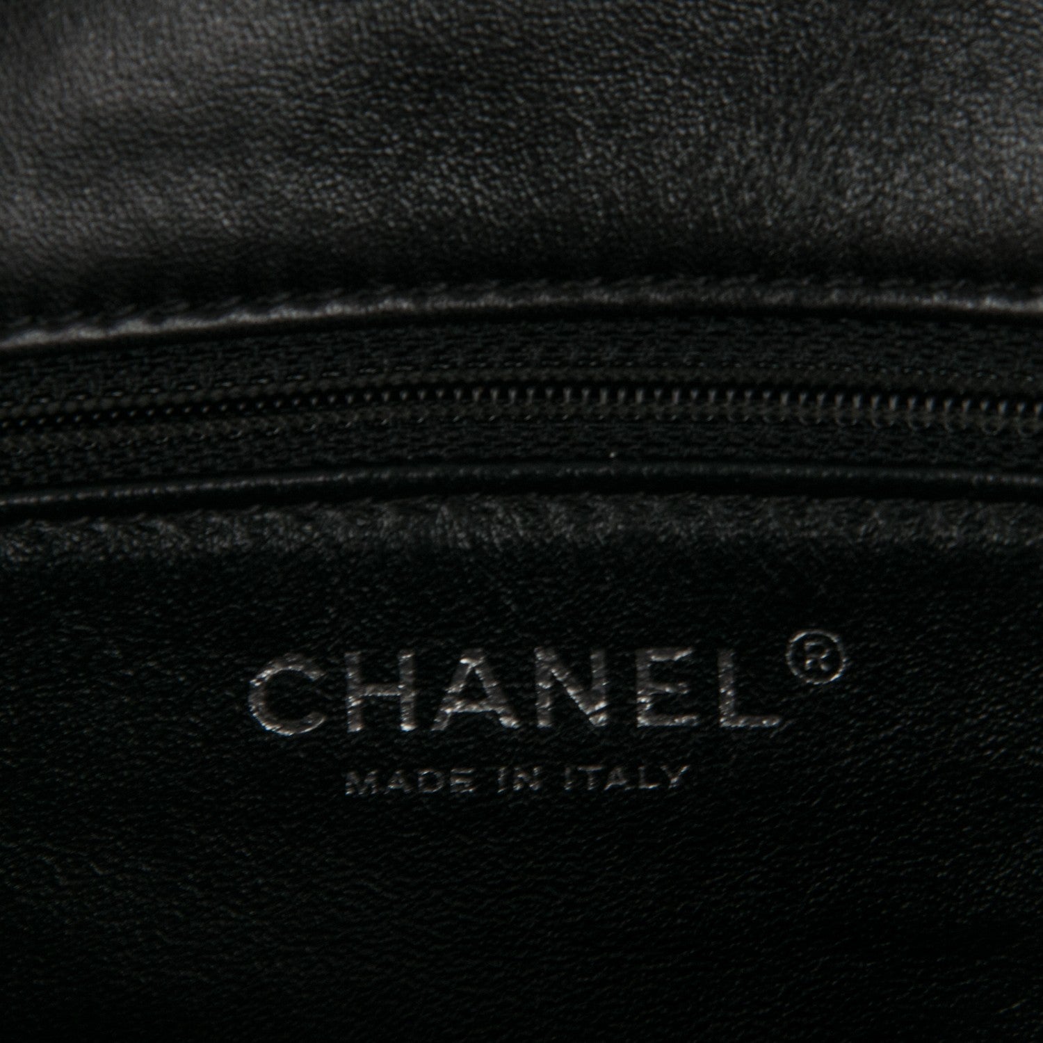Chanel Lambskin Classic Twist Flap Black Beige 6 of 6