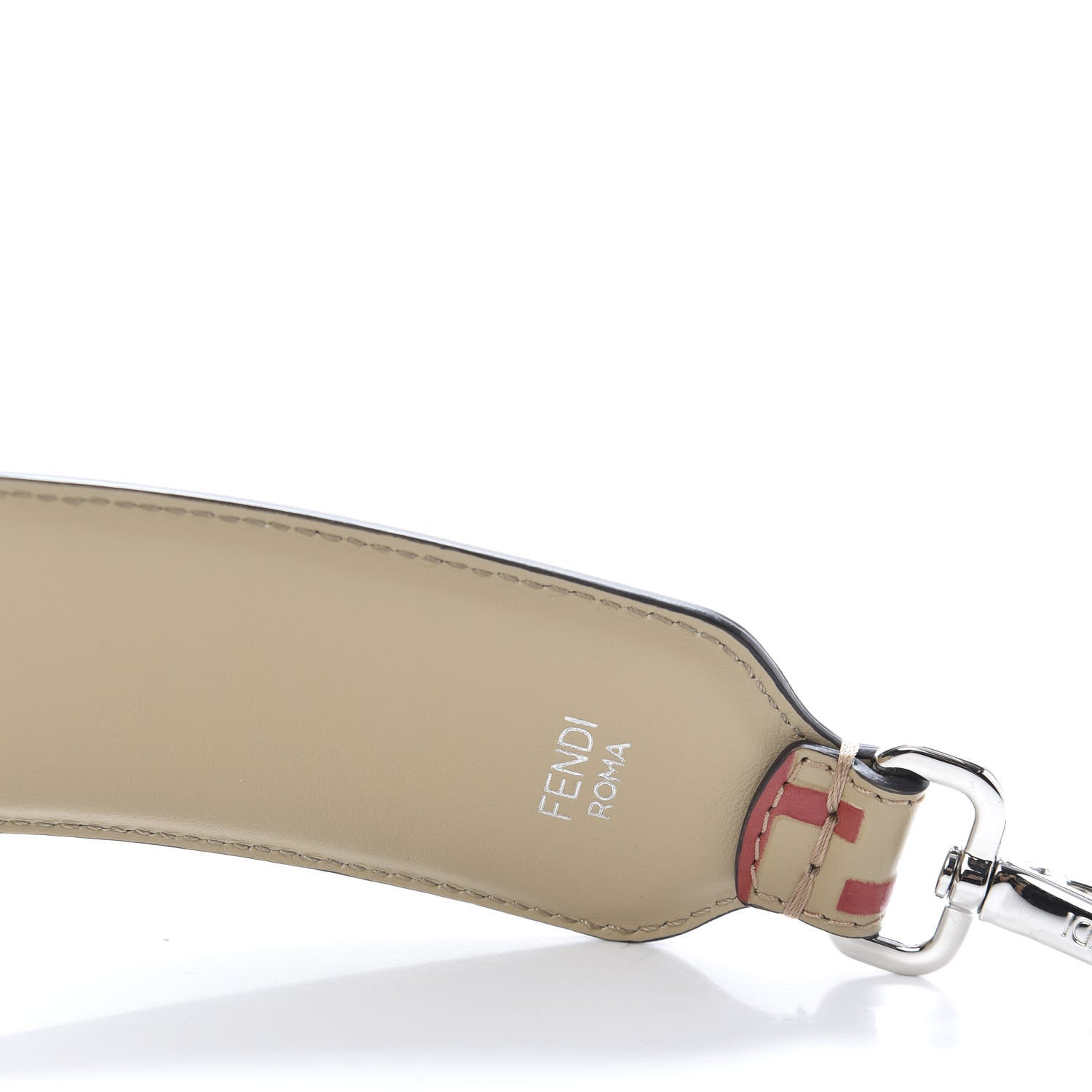 Fendi Calfskin FF Embossed Mini Strap You Amido Fiamma 3 of 6