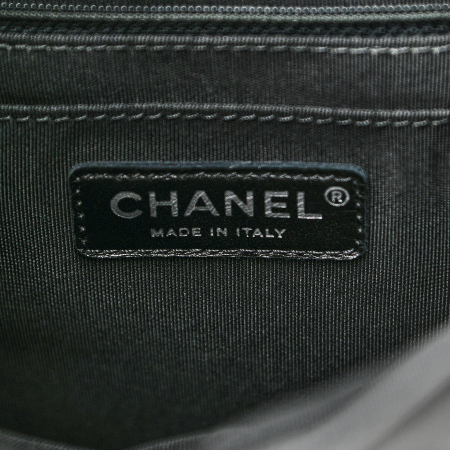 Chanel Calfskin Chevron Quilted Large Urban Spirit Backpack Black 6 of 11