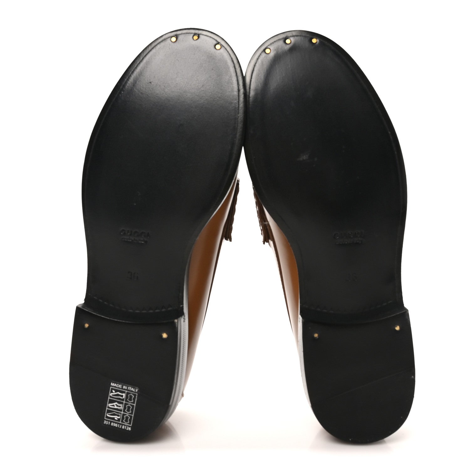 Gucci Millennial Ribot Womens GG Marmont Loafers 36 Luminous Wood 36 Luminous Wood 6 of 8