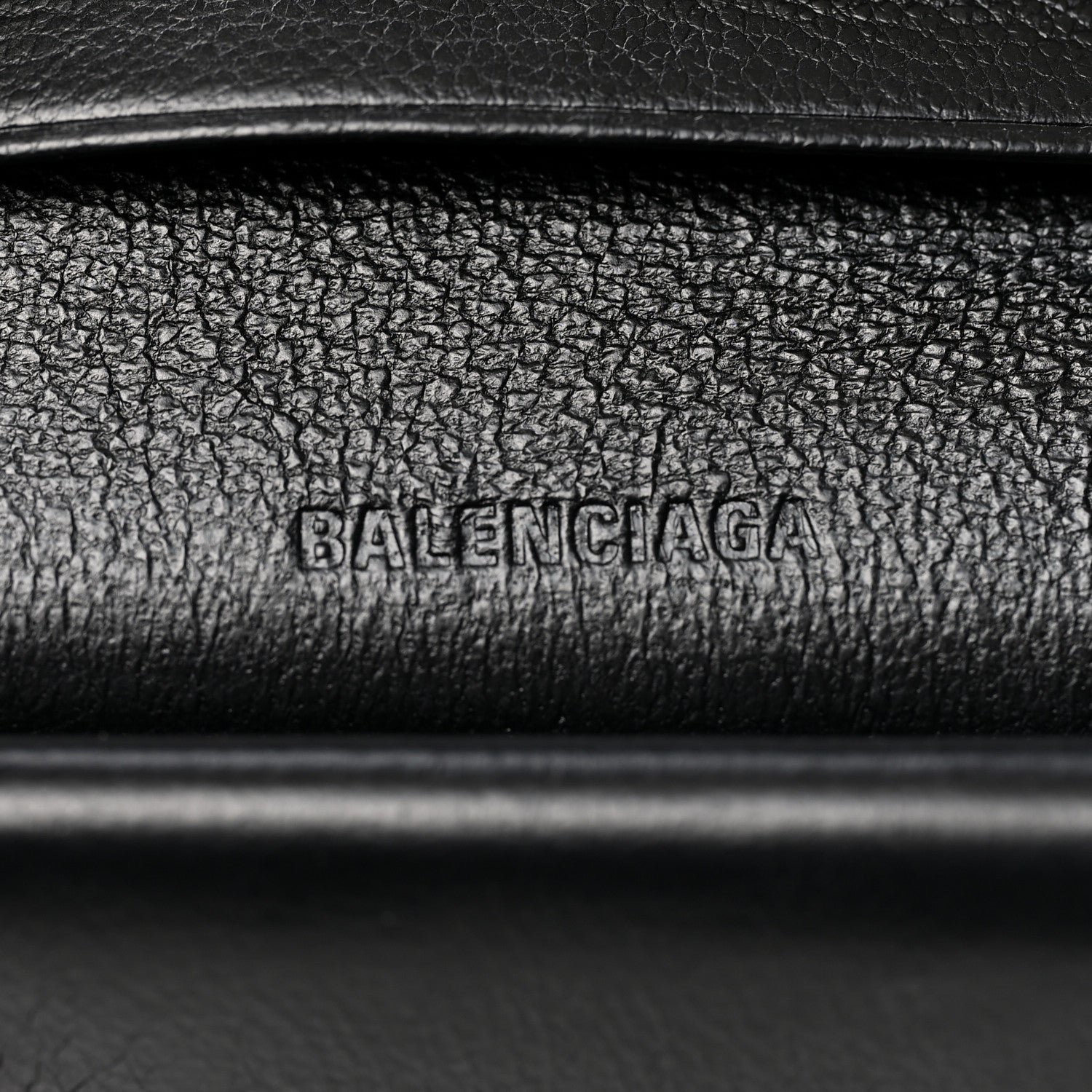 Balenciaga Calfskin Neo Classic Wallet Black 5 of 6