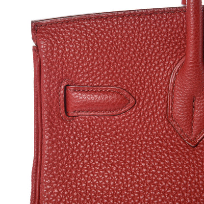 Hermes Togo Birkin 30 Rouge Garance 33 of 36