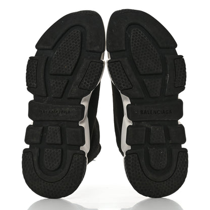 Balenciaga Neoprene Knit Womens Speed Sneakers 37 Black White 5 of 9
