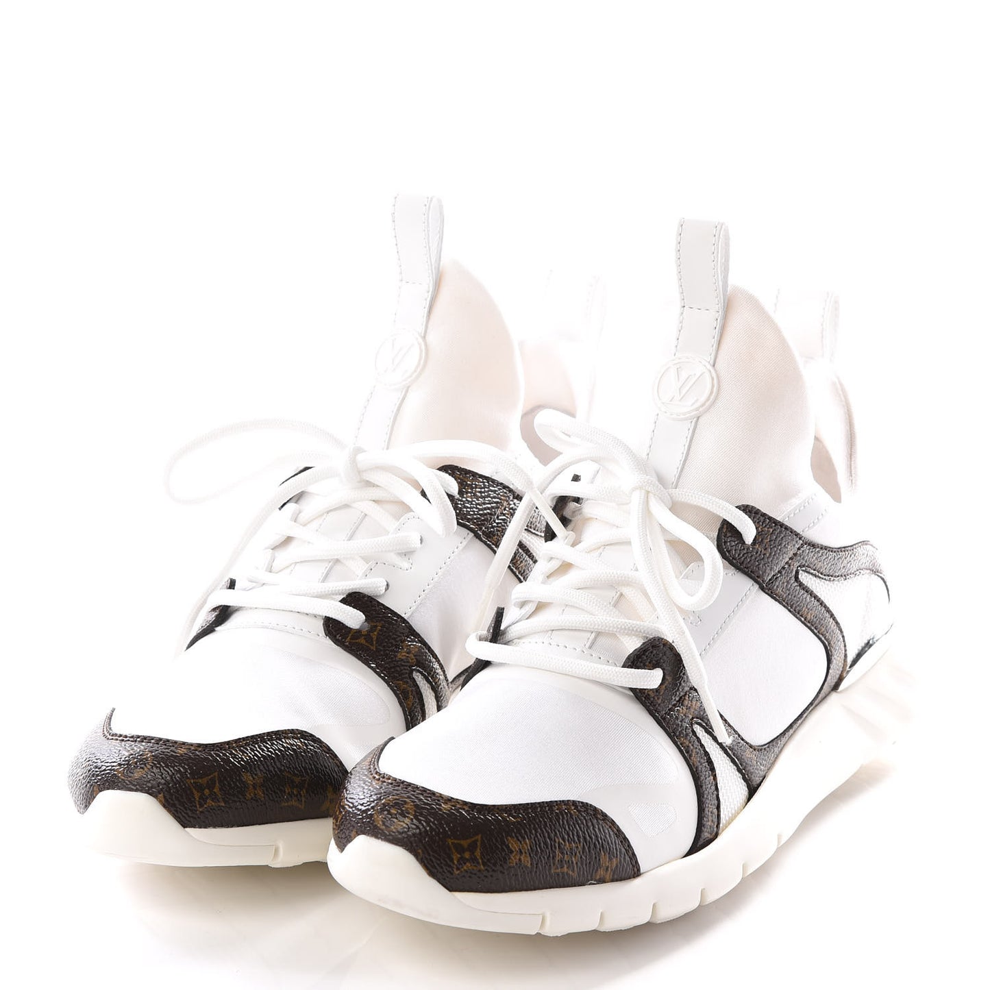 Technical Nylon Monogram Rubber Aftergame Sneakers 37