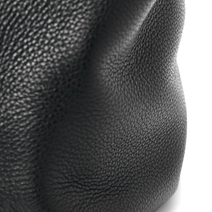 Louis Vuitton Veau Cachemire Watersnake Soft Lockit MM Black 8 of 9