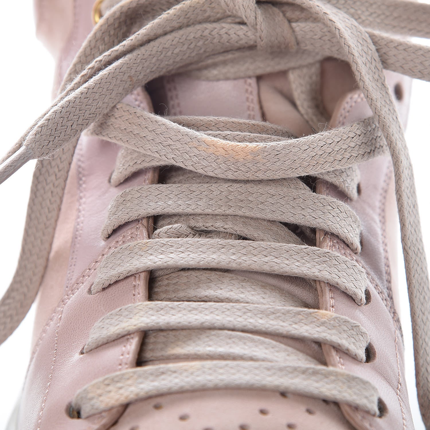 Saint Laurent Suede High Top Sneakers 39.5 Pink 12 of 16
