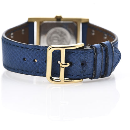 Hermes Stainless Steel Courchevel 23mm Medor Quartz Watch Bleu France 6 of 10