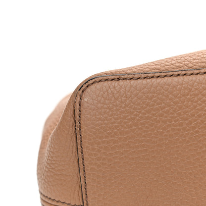 Gucci Pebbled Calfskin Large Soho Hobo Camelia 15 of 15