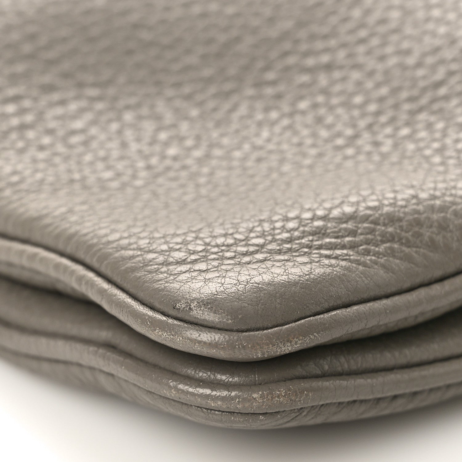 Prada Vitello Phenix Double Zip Crossbody Bag Argilla 8 of 12