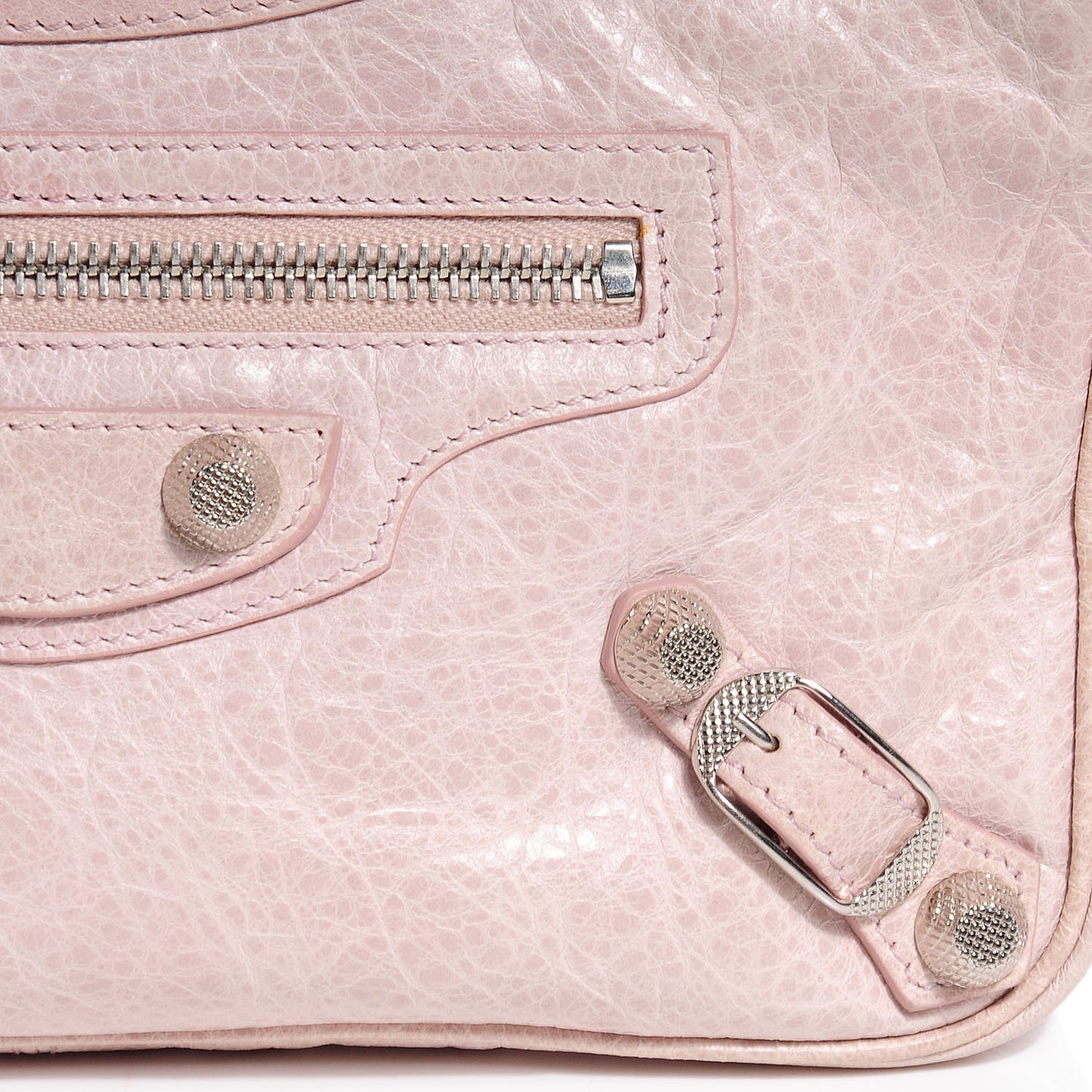 Agneau Giant 12 Silver Hardware Hip Bois De Rose
