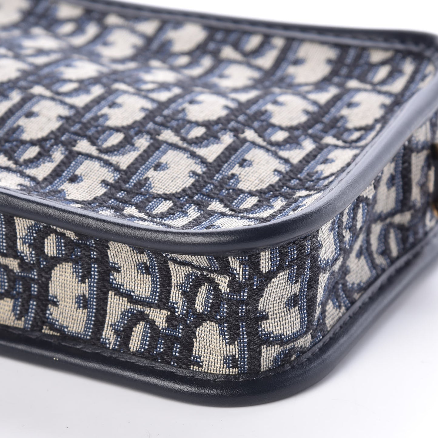 Oblique Diorquake Clutch Blue