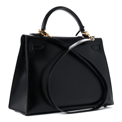 Hermes Box Kelly Sellier 32 Black 4 of 54