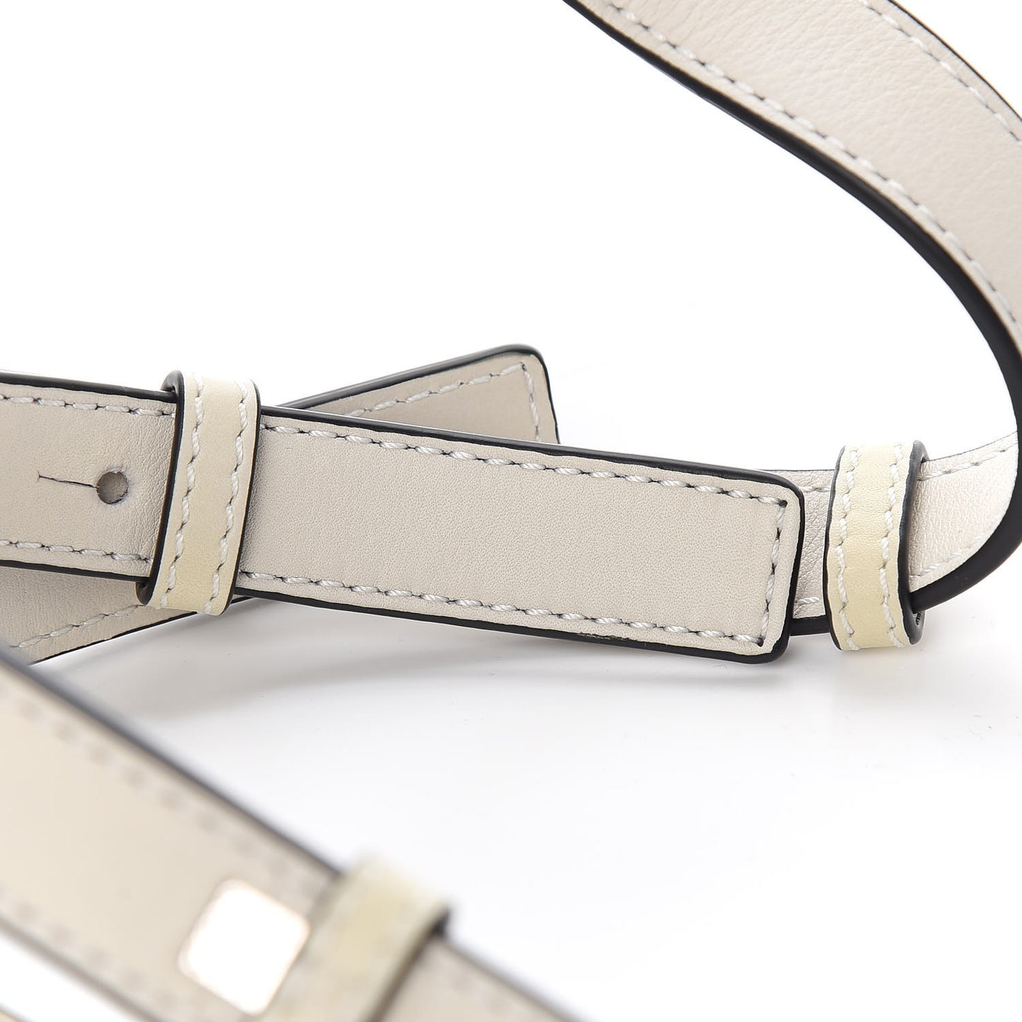 Calfskin Mini Hammock Shoulder Bag Soft White