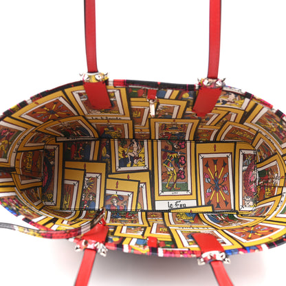 Christian Louboutin Patent Calfskin Small Tarot Cabata Tote Multicolor 6 of 11