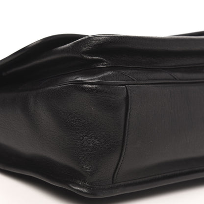 Saint Laurent Lambskin Matelasse Monogram Microstud Medium Niki Chain Satchel Black 7 of 9