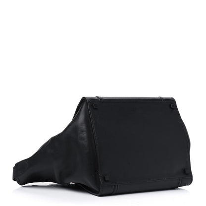 Celine Supple Calfskin Medium Phantom Luggage Black 3 of 22