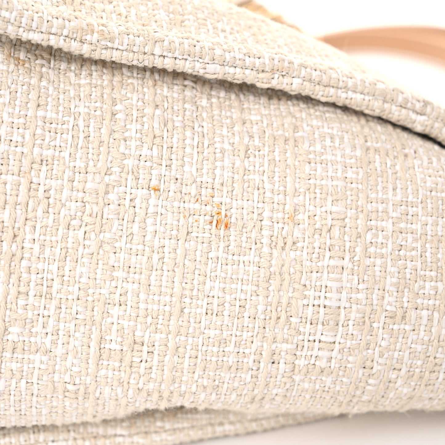 Canvas Small Deauville Tote Light Beige