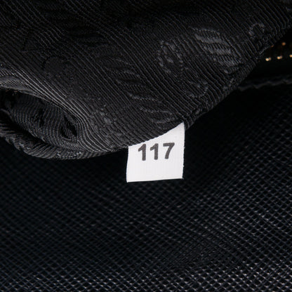 Prada Saffiano Lux Extra Large Galleria Double Zip Tote Black 8 of 8