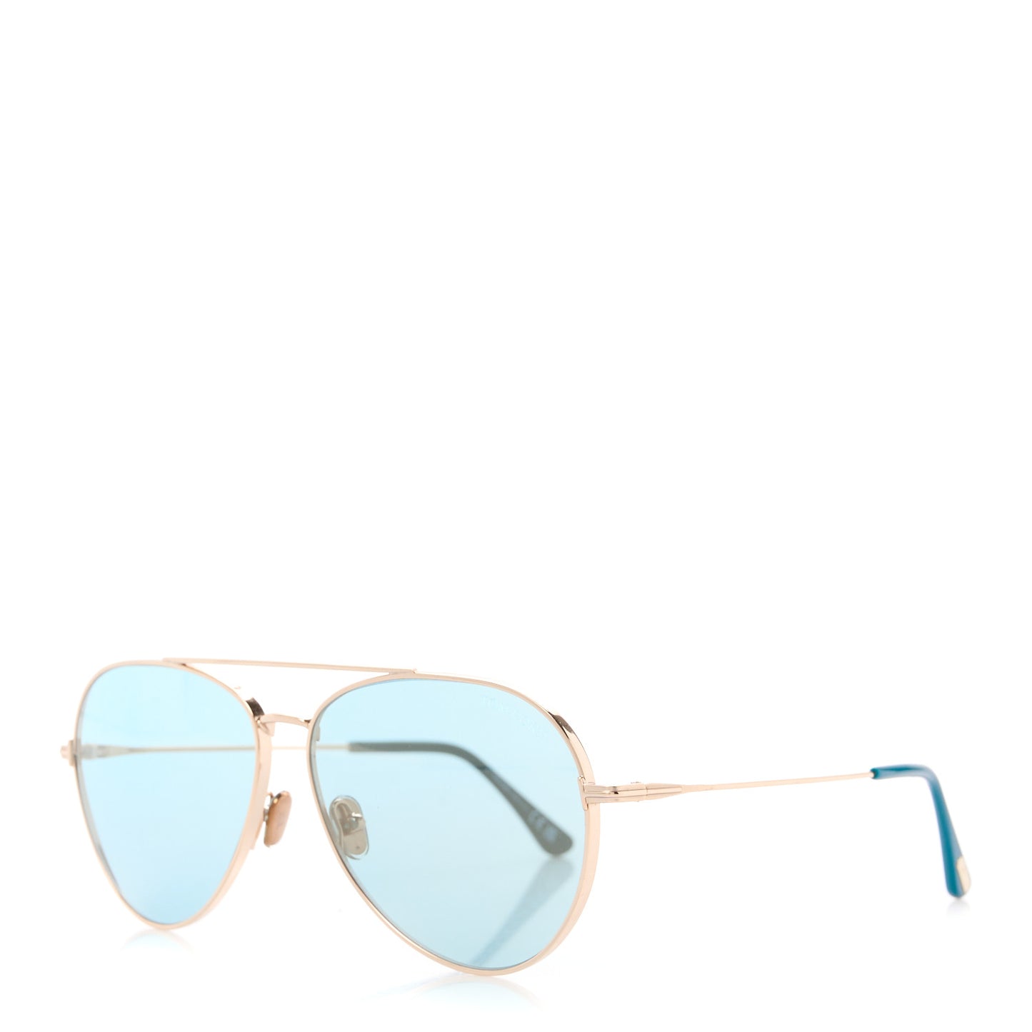 Metal Dashel-02 Sunglasses TF996 Blue Gold