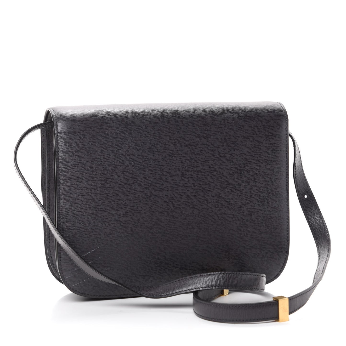 Liege Calfskin Medium Classic Box Flap Bag Liquorice