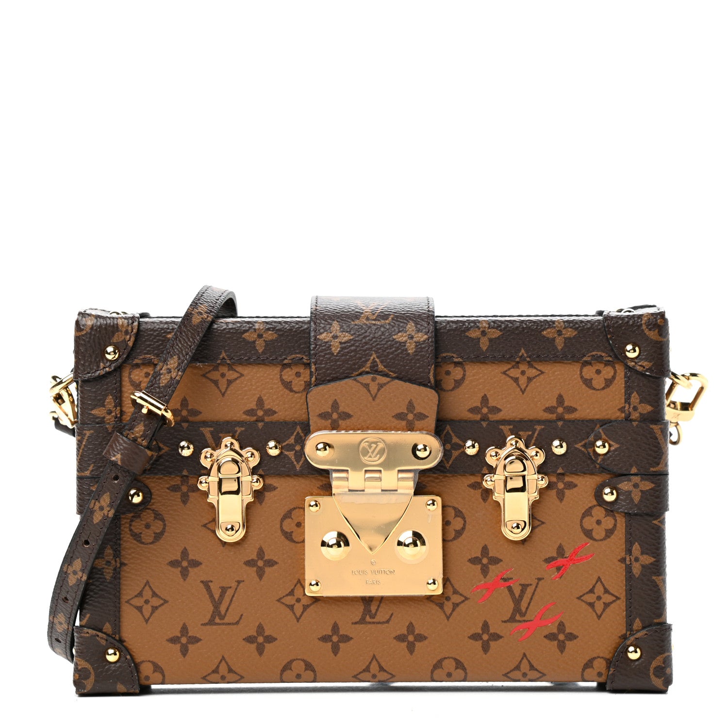 Louis Vuitton Reverse Monogram Petite Malle 1 of 9