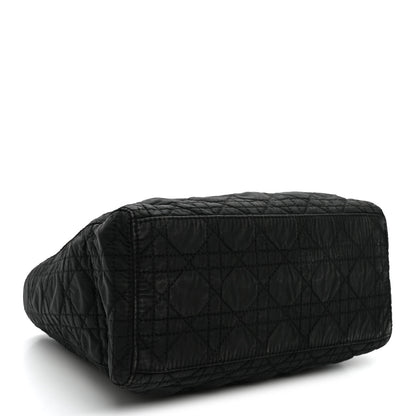 Christian Dior Nylon Cannage Medium Lady Dior Black 4 of 11