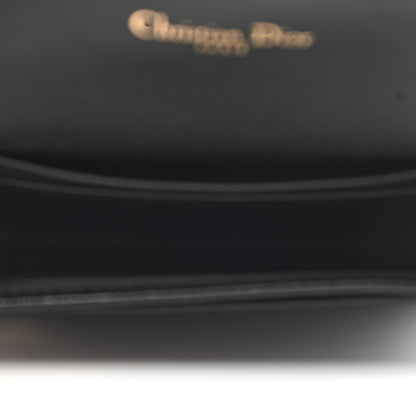 Christian Dior Goatskin Saddle Card Holder Black 5 of 8