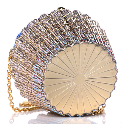 Judith Leiber Crystal Cupcake Minaudiere Clutch Gold Multicolor 4 of 11