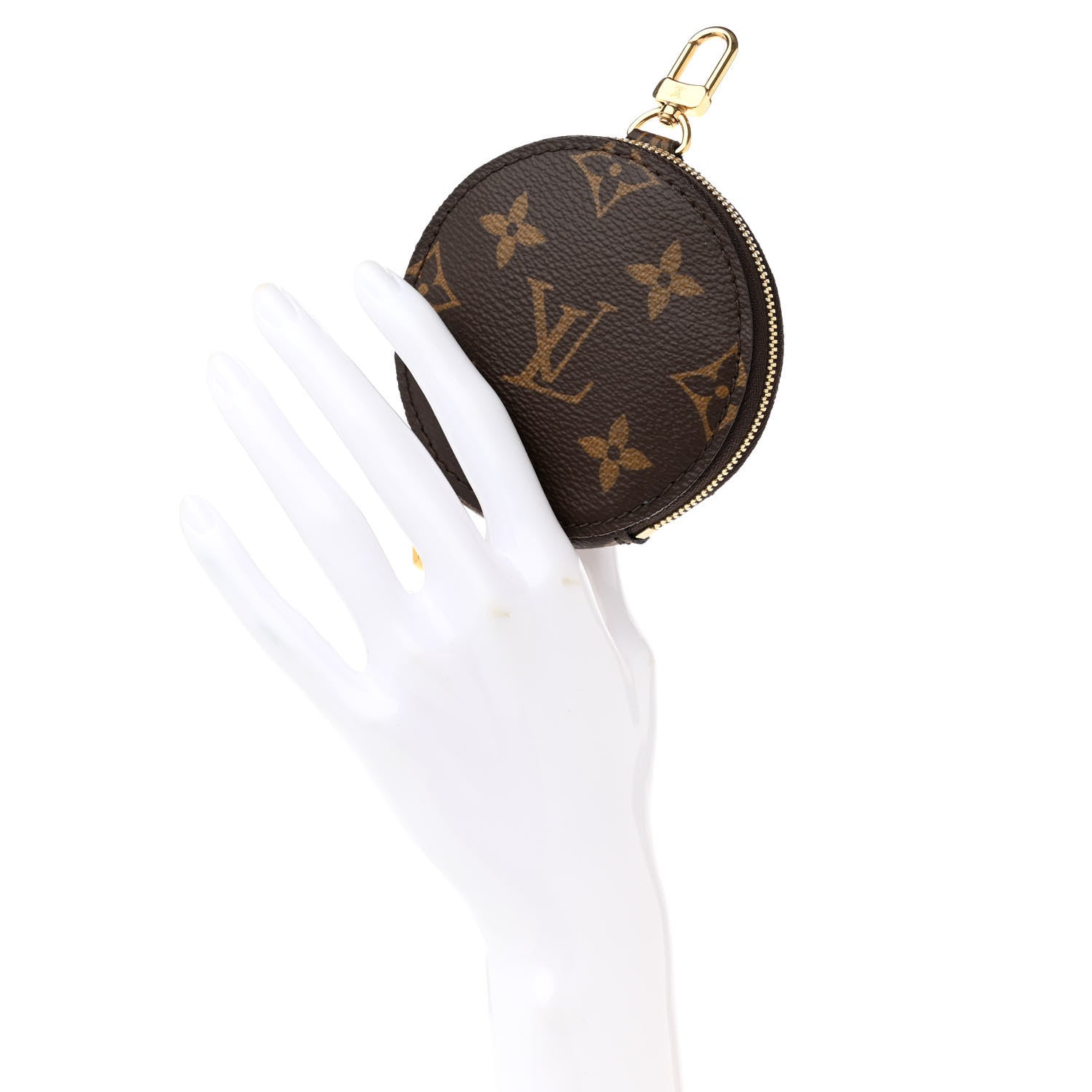 Louis Vuitton Monogram Multi Pochette Accessories Round Coin Purse 2 of 7