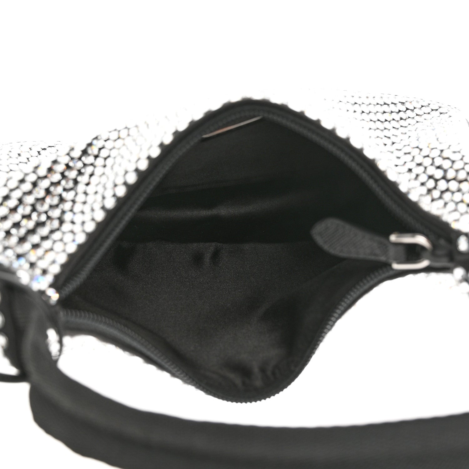 Prada Satin Crystal Mini Re-Edition 2000 Bag Cristal 5 of 11