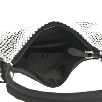 Prada Satin Crystal Mini Re-Edition 2000 Bag Cristal 5 of 11