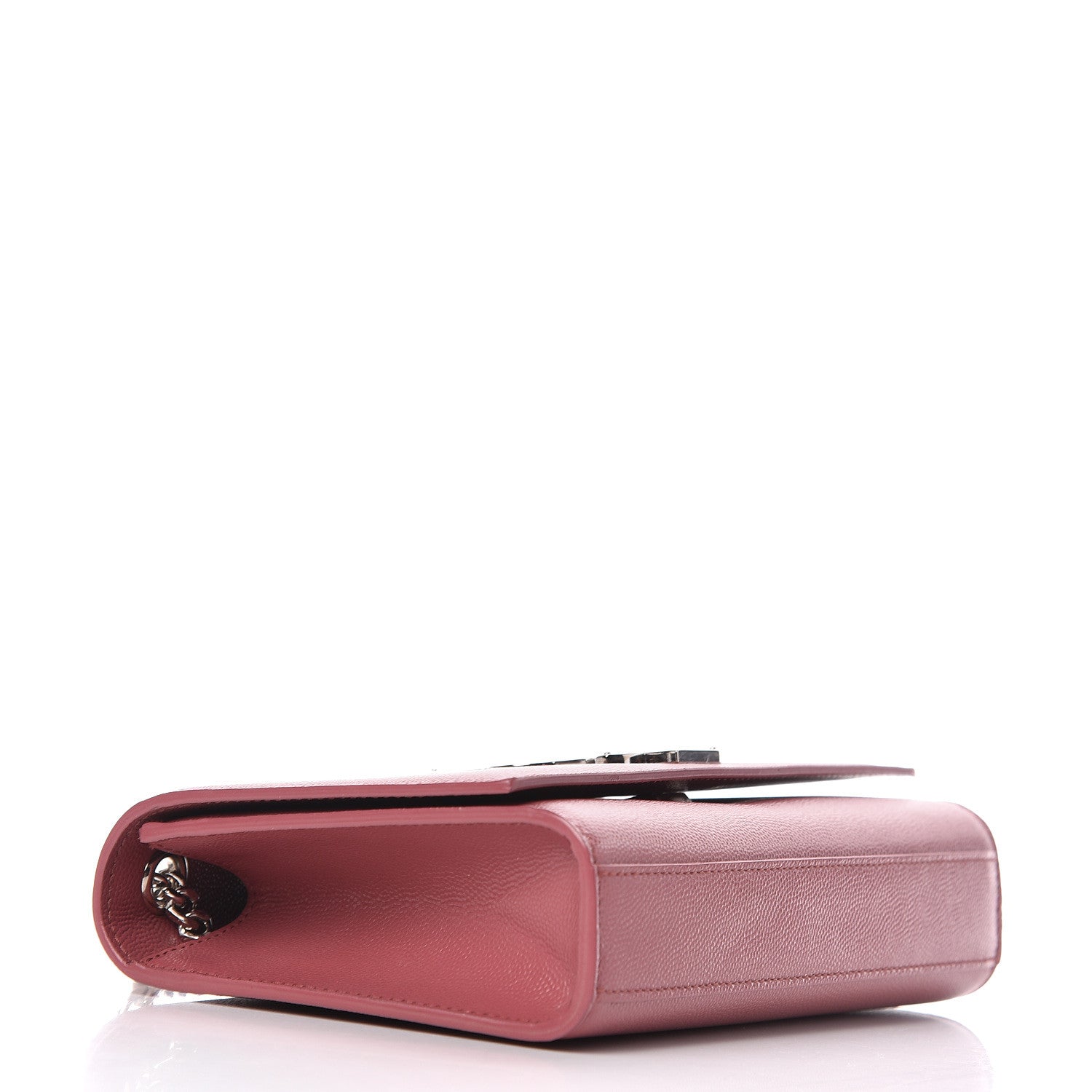 Saint Laurent Grain De Poudre Small Classic Monogram Kate Satchel Mystic Rose 4 of 10