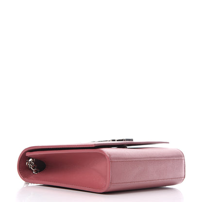 Saint Laurent Grain De Poudre Small Classic Monogram Kate Satchel Mystic Rose 4 of 10