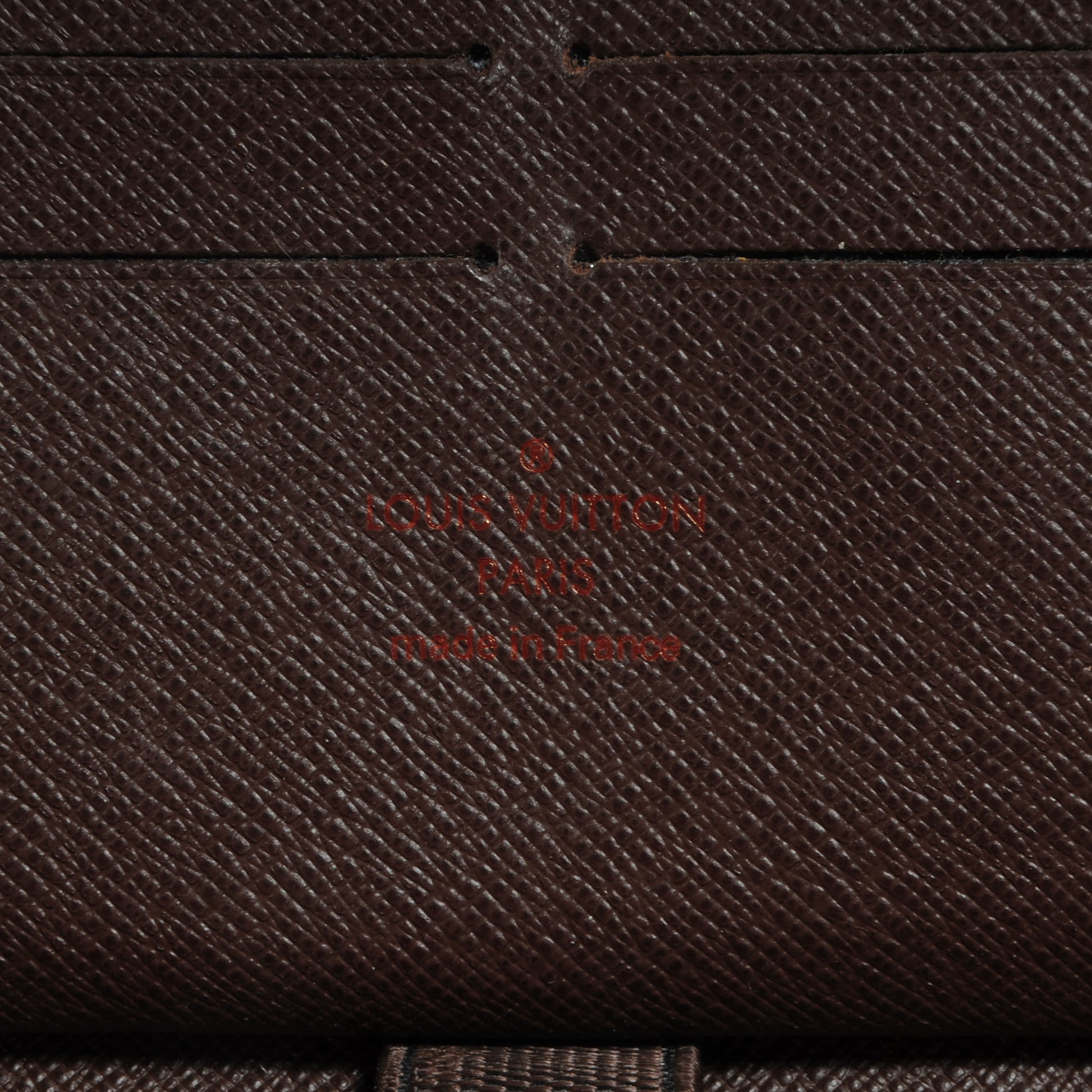 Louis Vuitton Damier Ebene Zippy Organizer Wallet 7 of 8