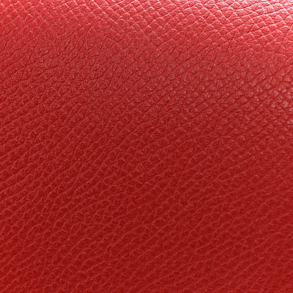 Celine Grained Calfskin Small Trotteur Coquelicot 14 of 16
