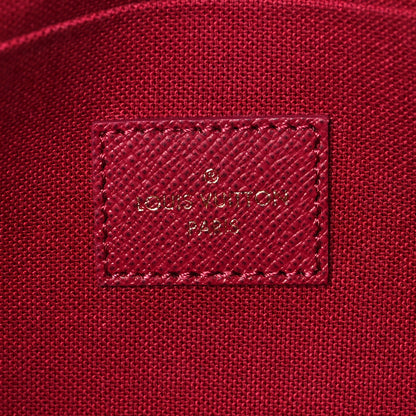 Louis Vuitton Monogram Pochette Felicie Chain Wallet Fuchsia 8 of 9