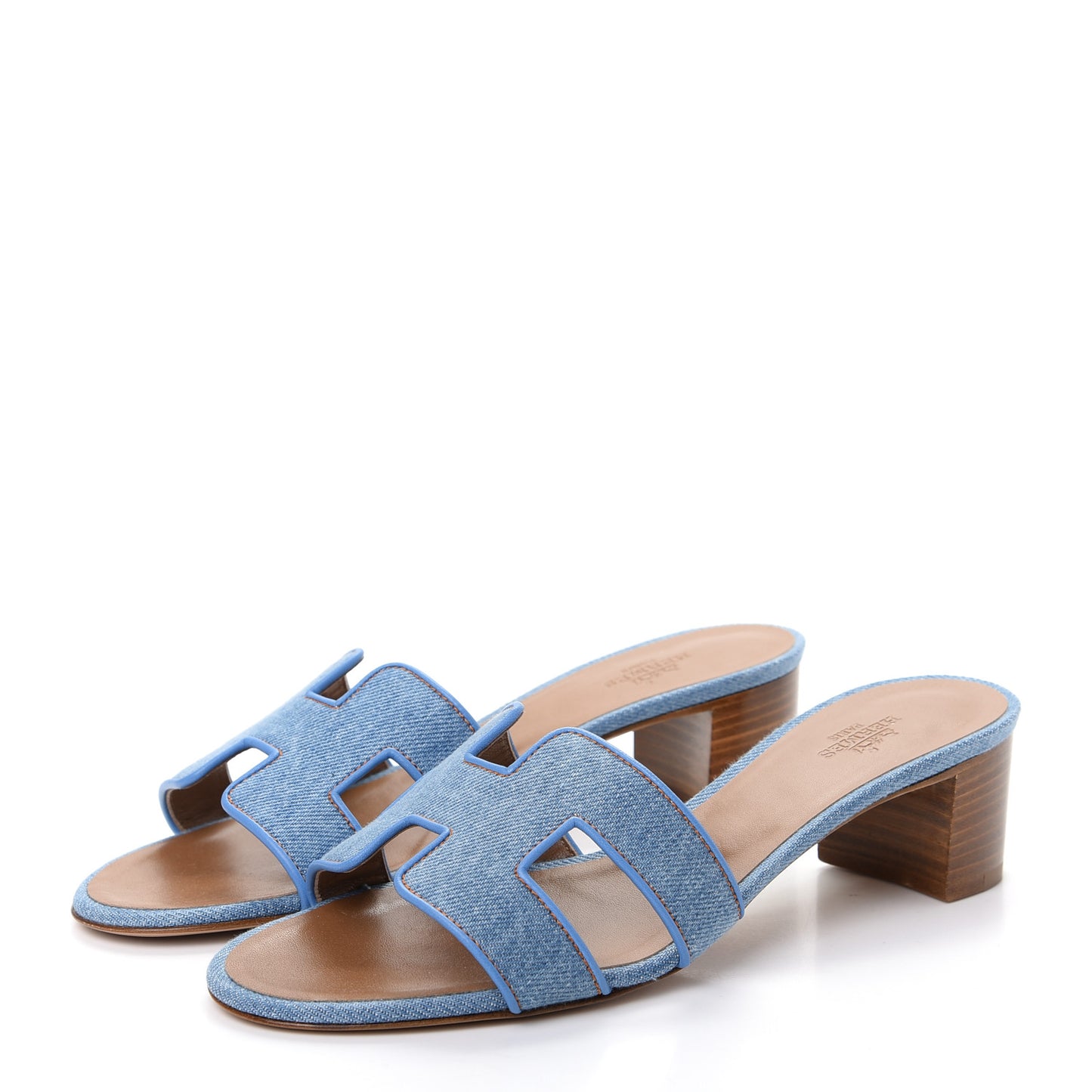 Denim Oasis Sandals 37.5 Bleu Clair