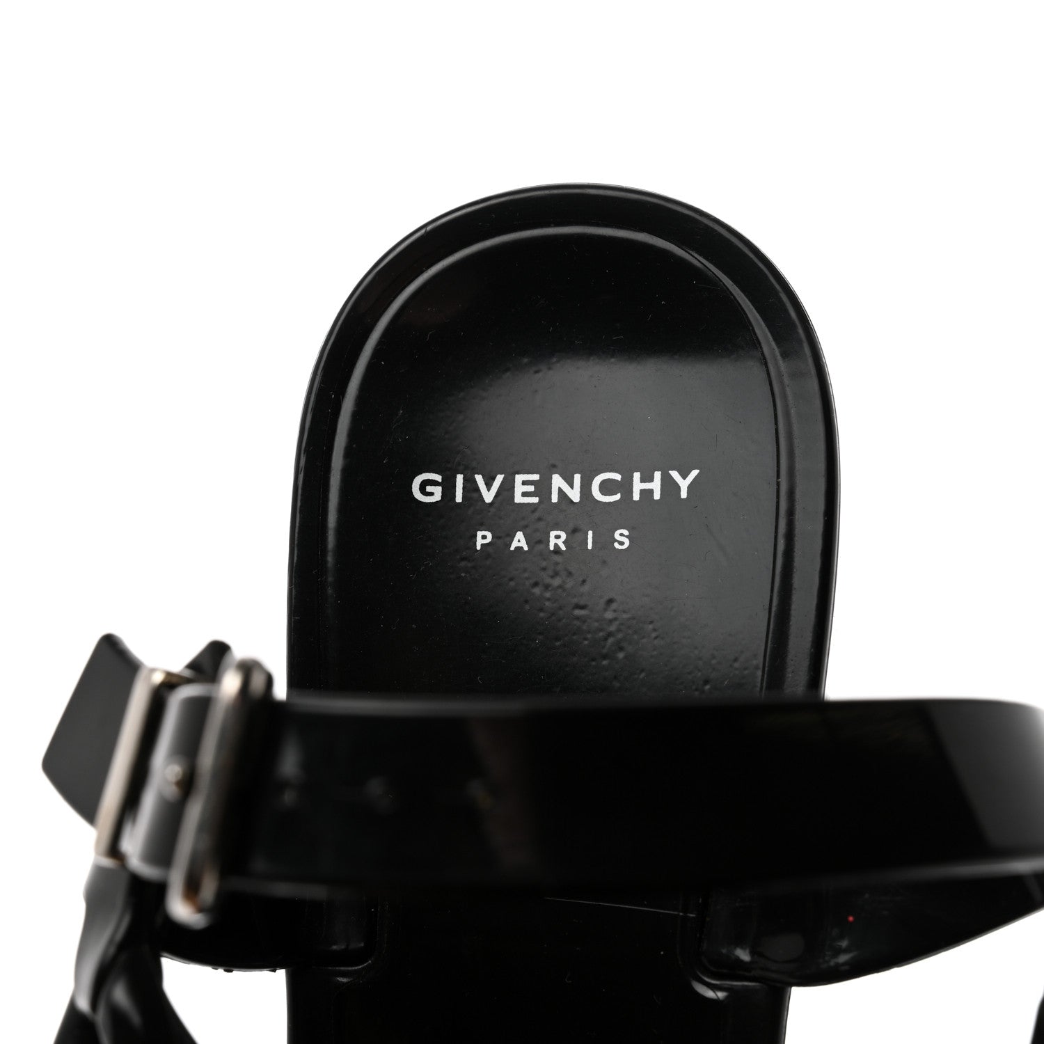 Givenchy Jelly Chain Nea Sandal Flats 37 Black 6 of 7