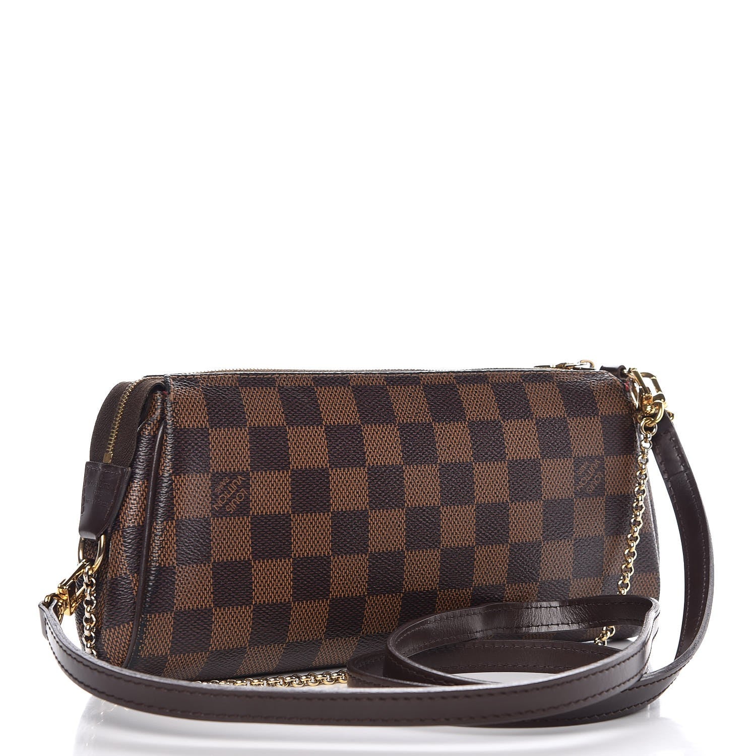 Louis Vuitton Damier Ebene Eva Clutch 4 of 16