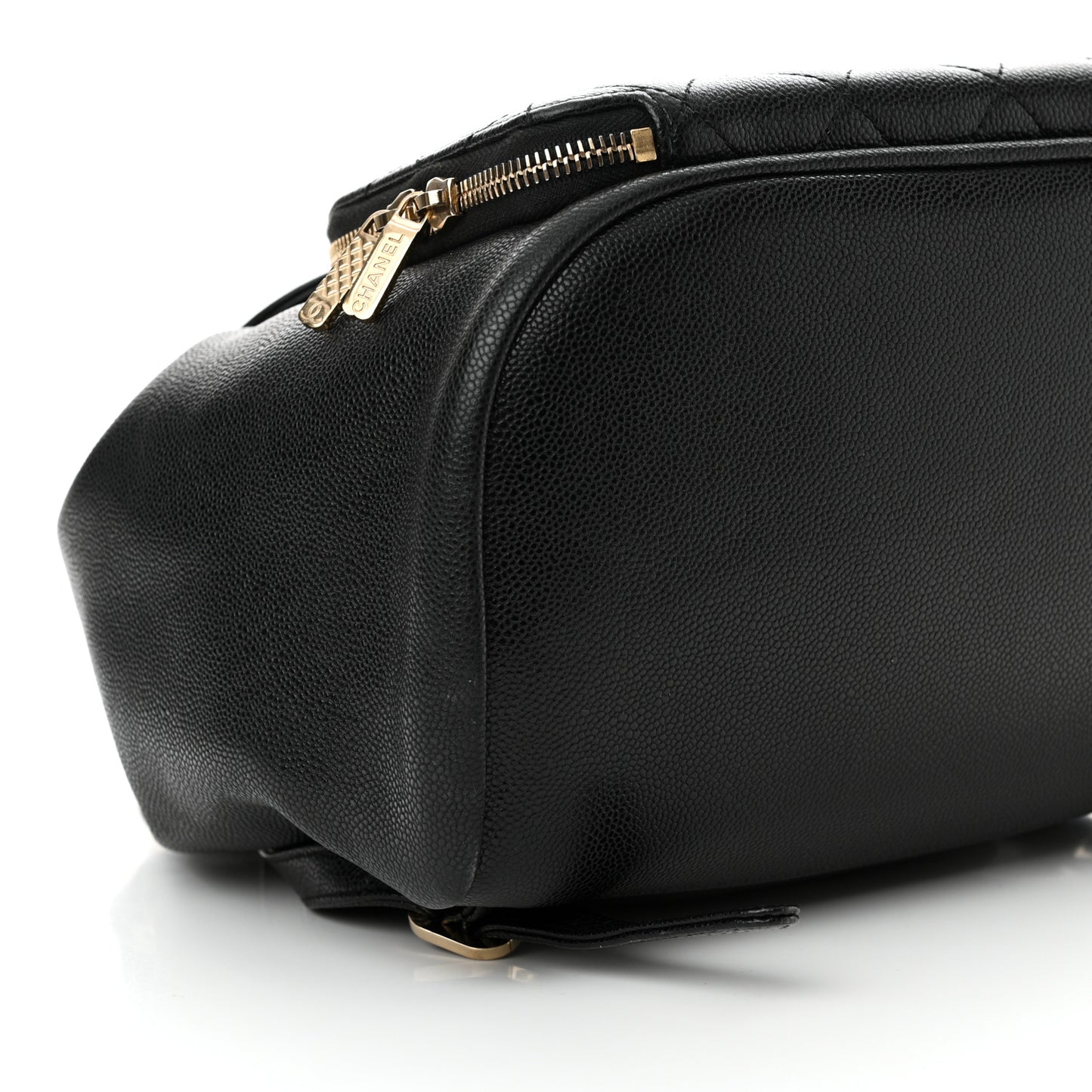 Caviar Quilted Business Affinity Backpack Black