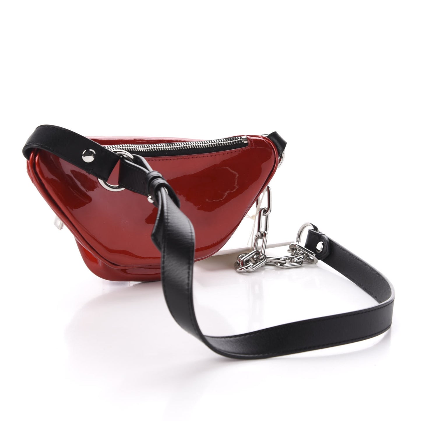 Patent Attica Mini Belt Bag Red