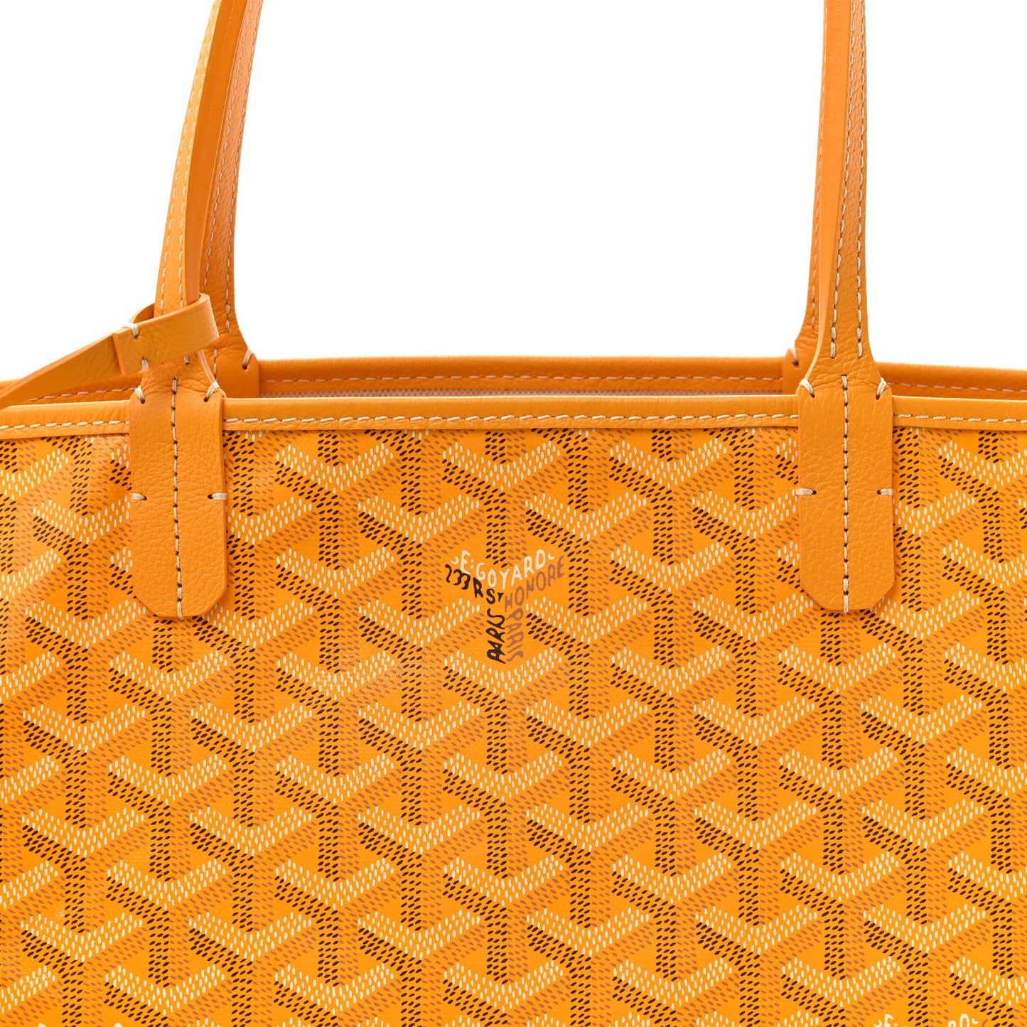 Goyardine Saint Louis PM Yellow