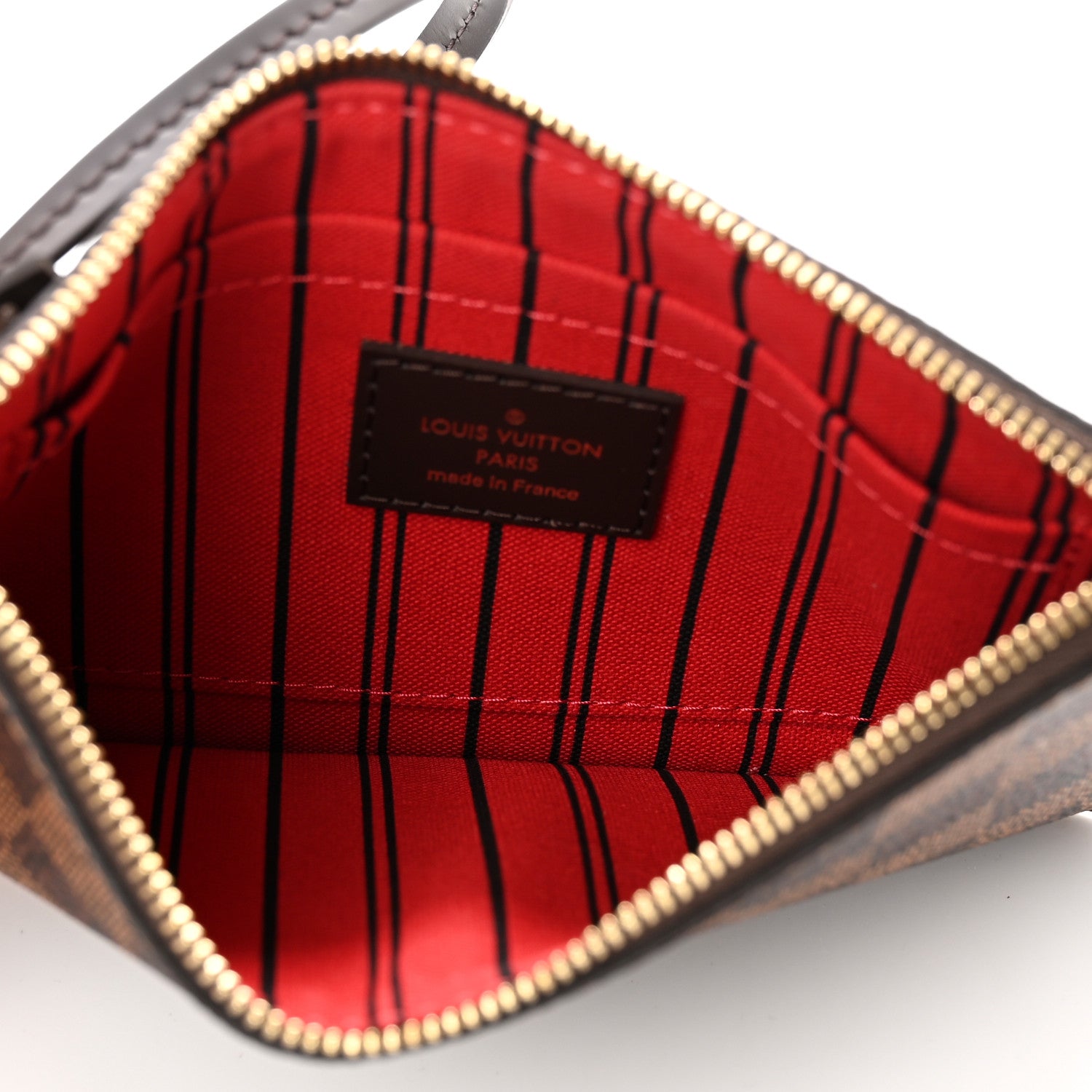 Louis Vuitton Damier Ebene Neverfull PM Pochette 4 of 5