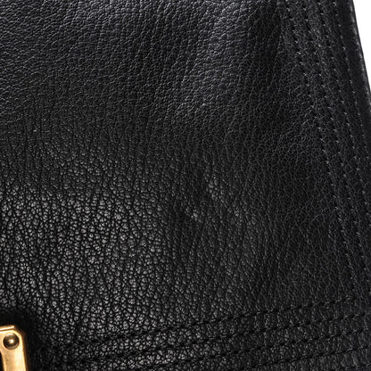 Lanvin Goatskin Medium Happy Shoulder Bag Black 9 of 9