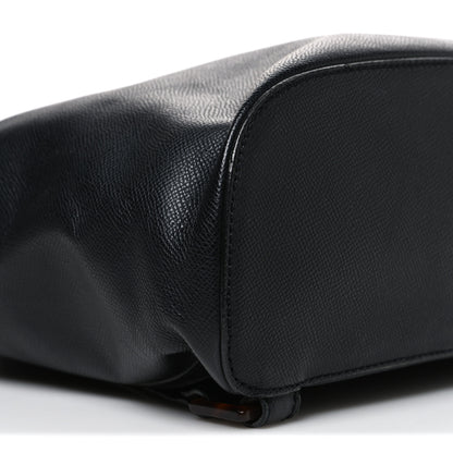 Chanel Caviar Tortoise CC Backpack Black 8 of 9