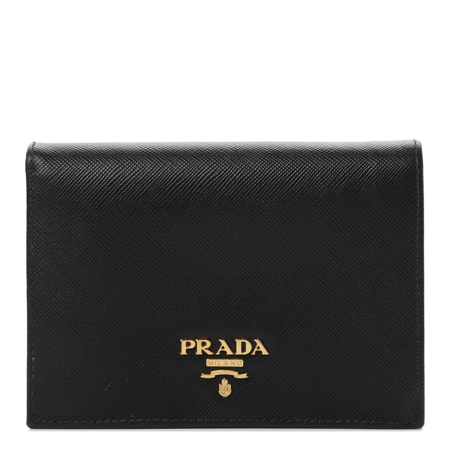 Saffiano Oro Wallet Black