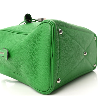 Hermes Taurillon Clemence Victoria II 35 Bambou 10 of 11
