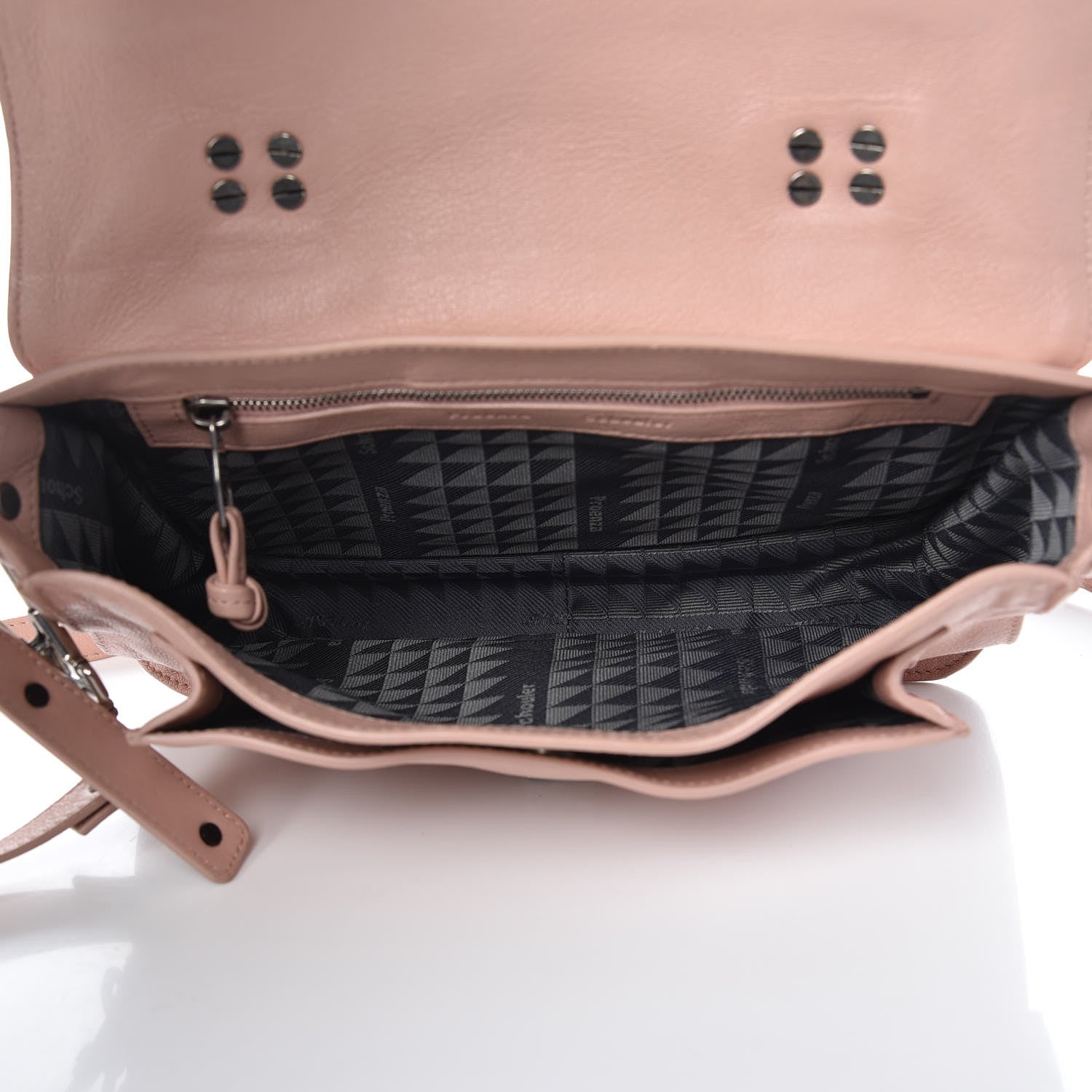 Proenza Schouler Lambskin Tiny PS1 Satchel Bare 4 of 12